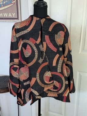 IC BY CONNIE K Women’s Asymmetrical Hi Low Jacket (Size XL)